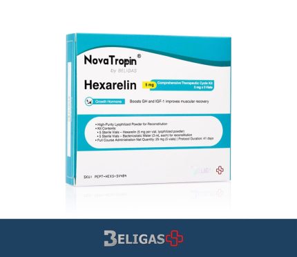 Hexarelin, 5 mg (1 complete cycle: 25 mg total)