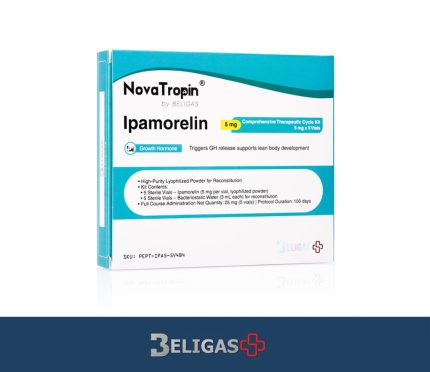 Ipamorelin, 5 mg (1 complete cycle: 25 mg total)