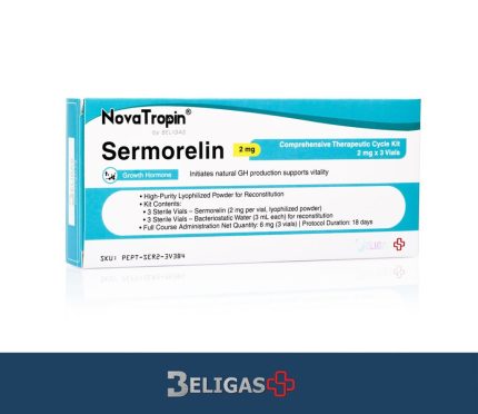 Sermorelin, 2 mg (1 complete cycle: 6 mg total)