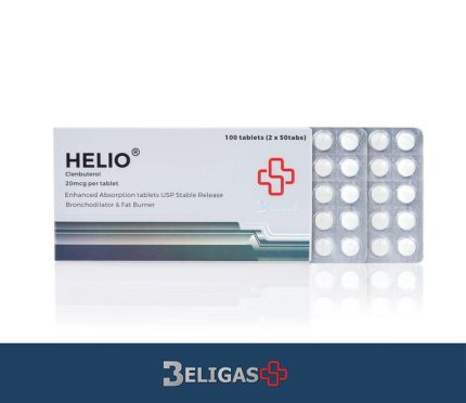 Helio Clenbuterol 20mcg per tablet, 100 tablets