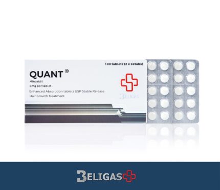 Quant minoxidile 5 mg per tablet, 100 tablets