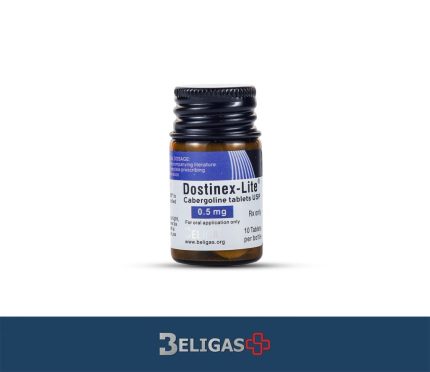 Cabergoline, 0.5mg Bottle of 10 tablets