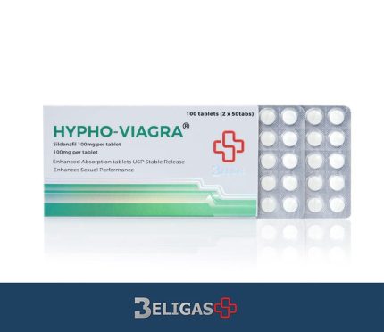 Hypo vigara sildenafil 100mg per tablet, 100 tablets