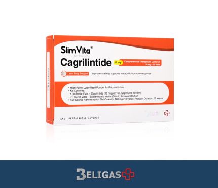 Cagrilintide, 10 mg (1 complete cycle: 100 mg total)